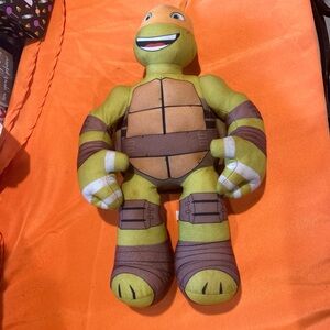 Teenage Mutant Ninja Turtles Ninja Practice Pal Michelangelo 17" Plush Tested